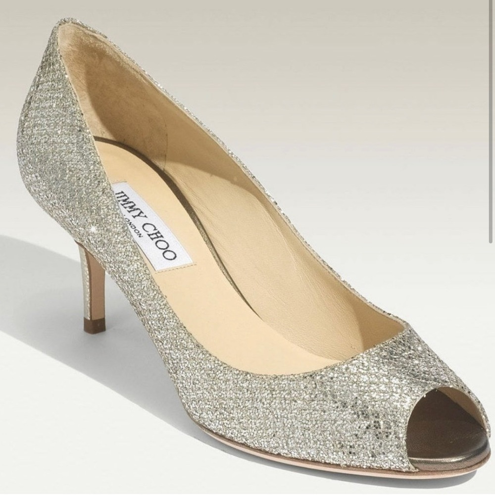 Jimmy Choo Isabel Peep Toe